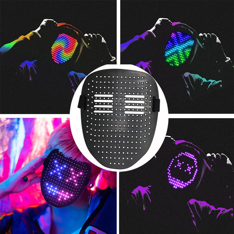 Multicolor Full Face LED Mask