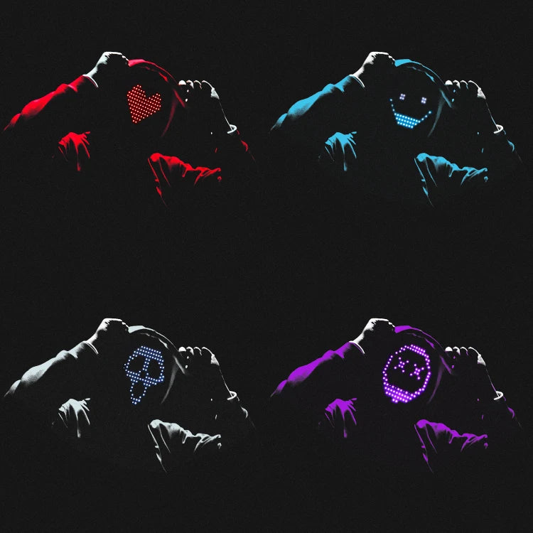 Multicolor Full Face LED Mask