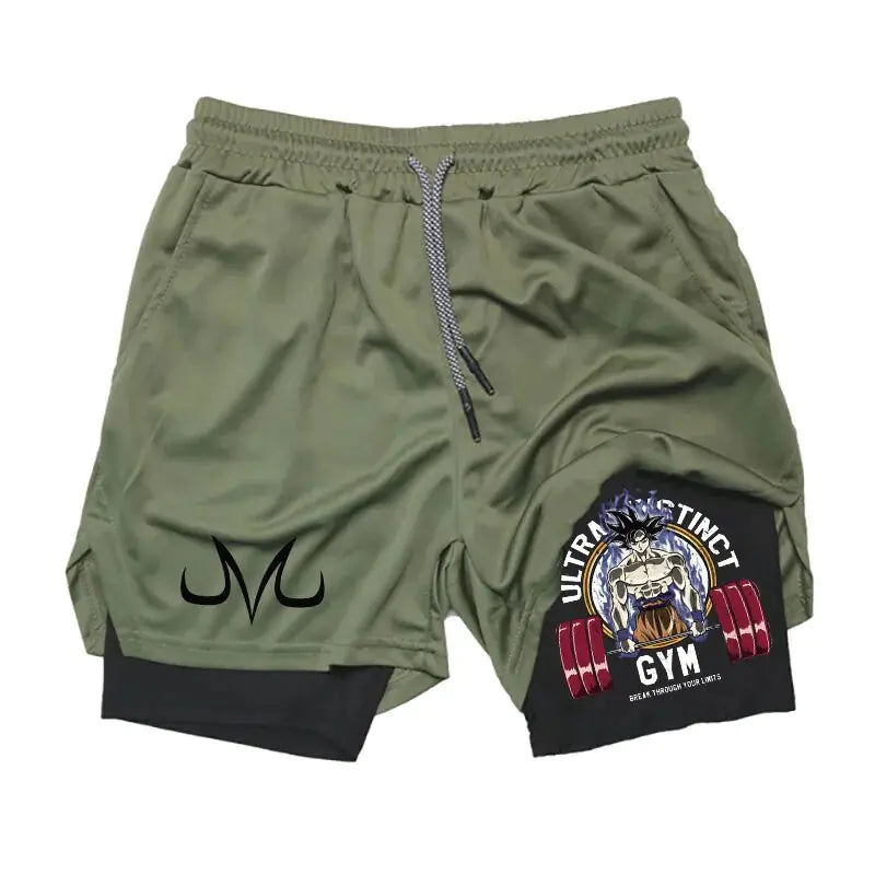 Dragon Ball Z - Running Shorts - With Pockets!