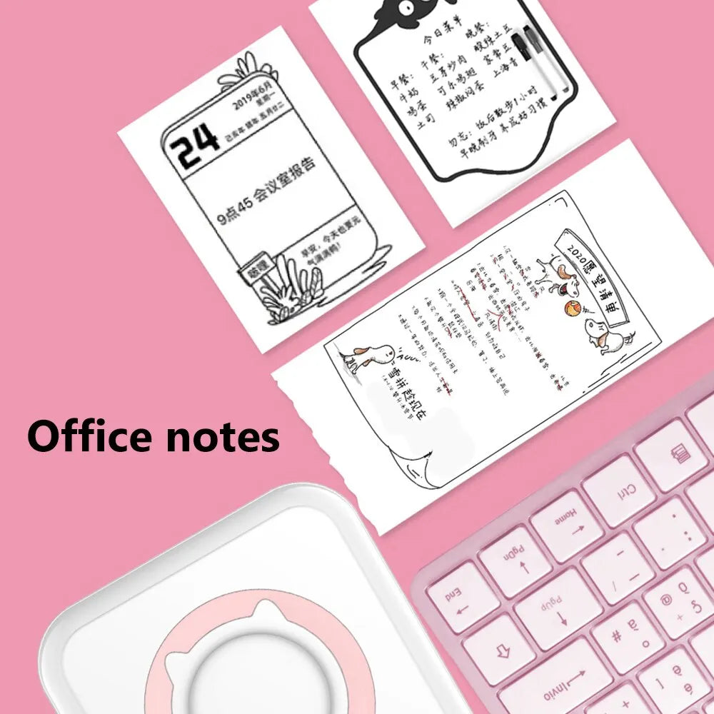 Olaf's Mini Portable Thermal Stickers Printer
