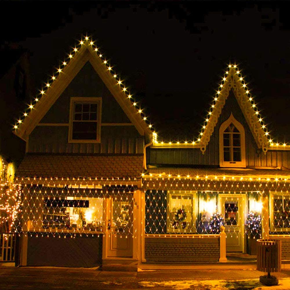 Enchanting Net Mesh Solar Fairy Lights