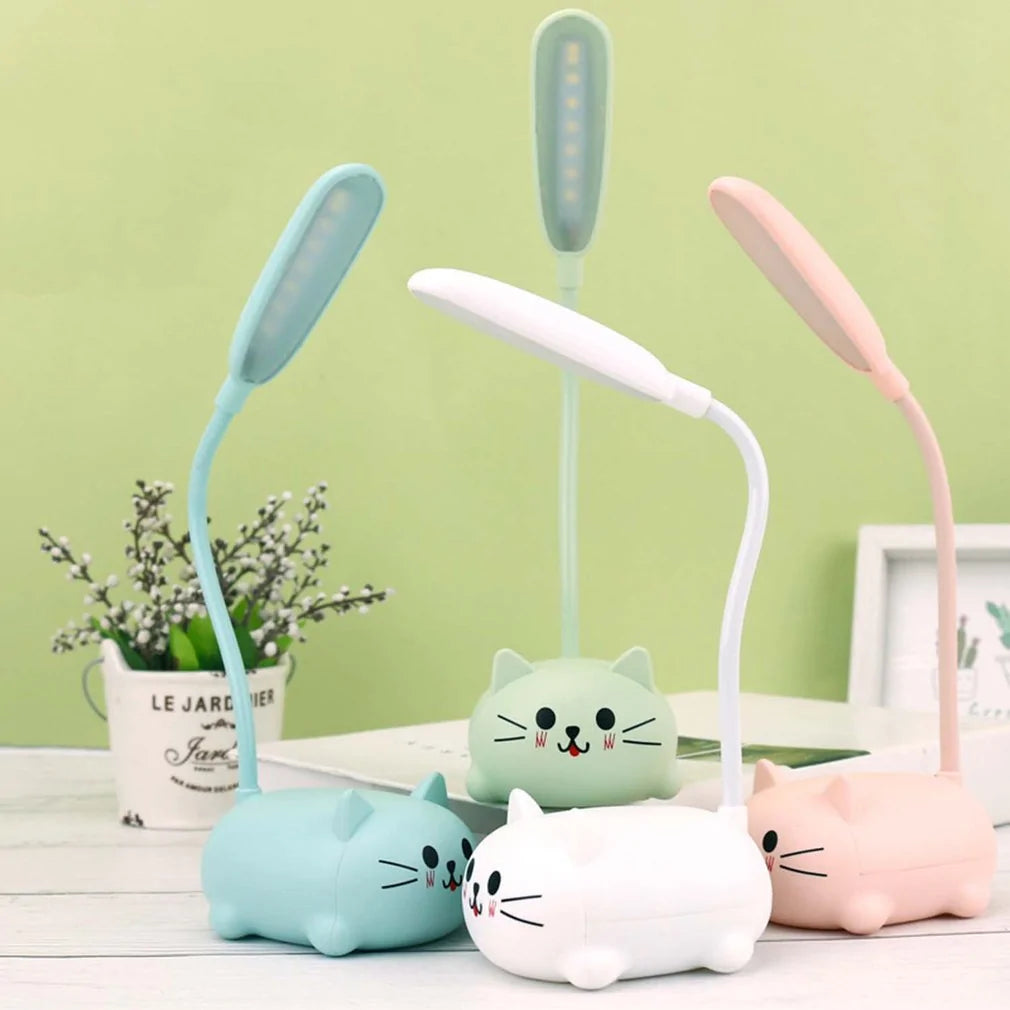 Cute Desk Lamp for Kids and Cat Lovers