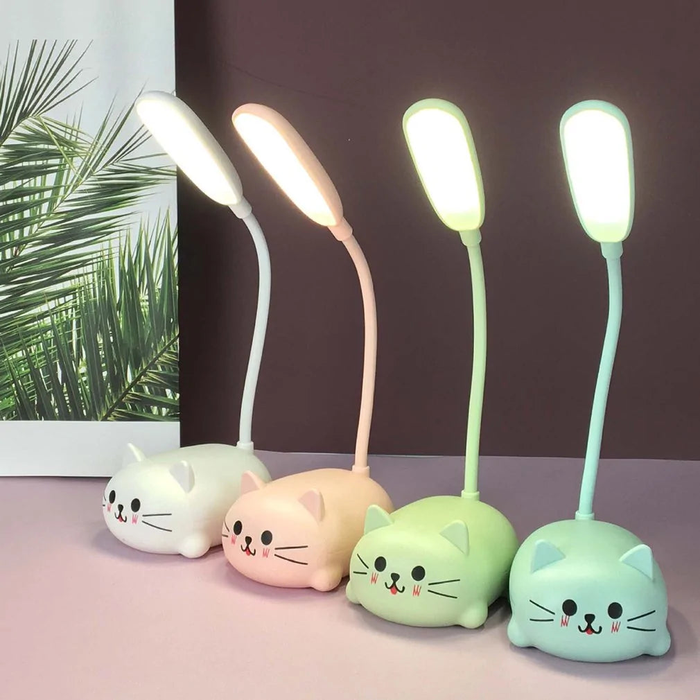 Cute Desk Lamp for Kids and Cat Lovers