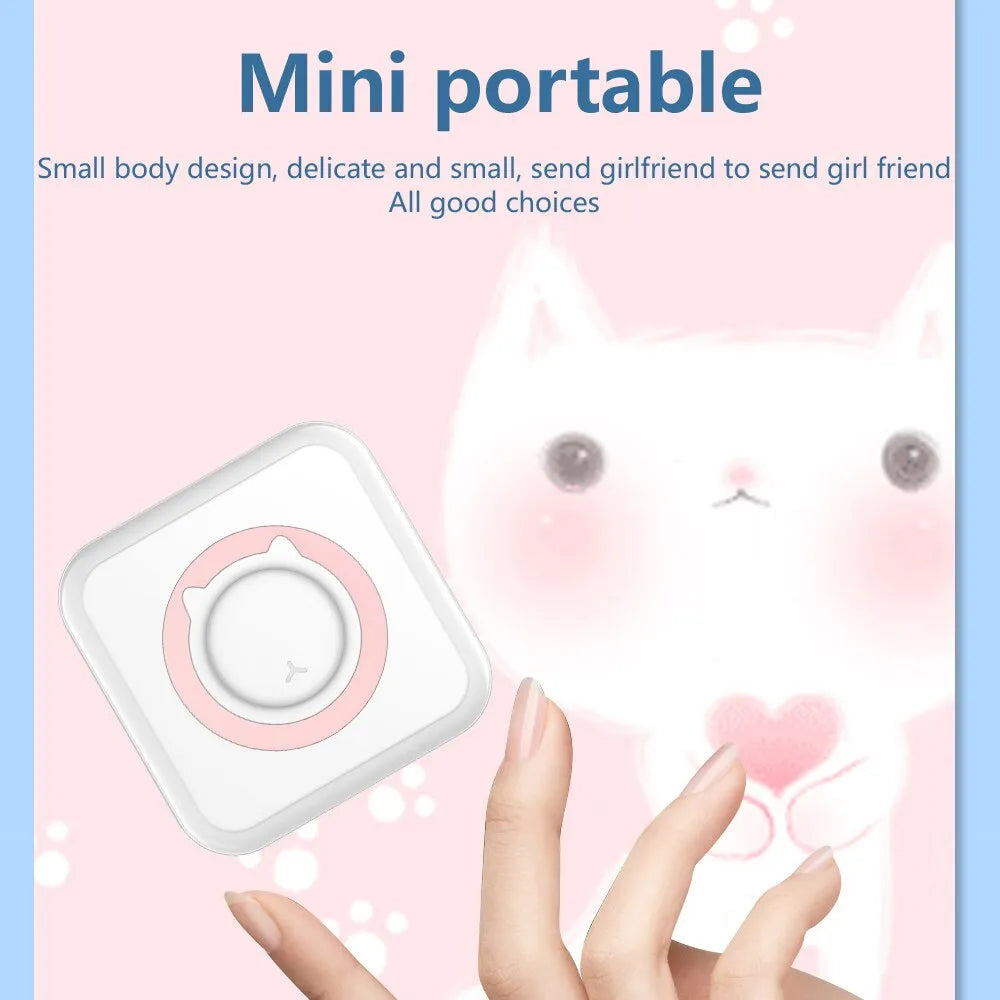 Olaf's Mini Portable Thermal Stickers Printer