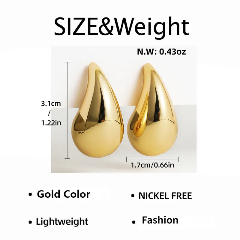 Chunky Dome Drop Earrings! β¨π