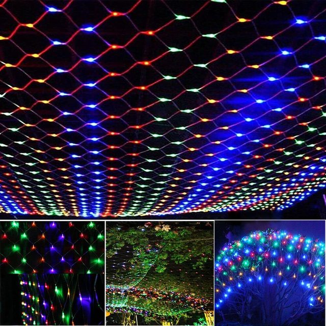 Enchanting Net Mesh Solar Fairy Lights