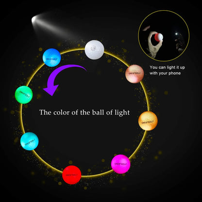 LED Glow Golf Balls