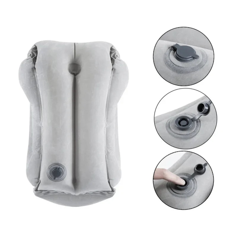 Anti-static Inflatable Travel Pillow