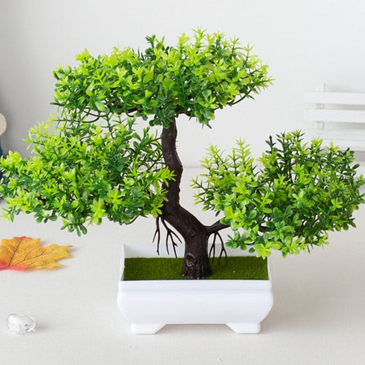 Faux Bonsai Potted Flower