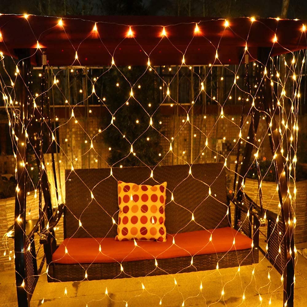 Enchanting Net Mesh Solar Fairy Lights